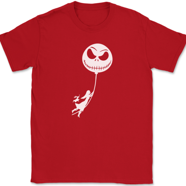 Nightmare Balloon T-Shirt Mens Tee - Image 4