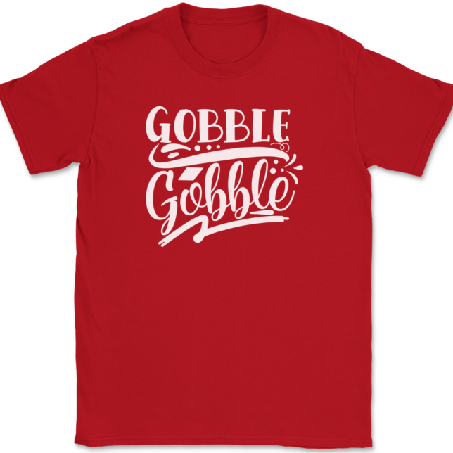 Gobble Gobble T-Shirt Mens Tee - Image 4