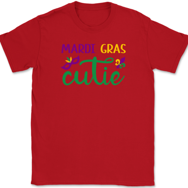 Mardi Gras Cutie T-Shirt Mens Tee - Image 4