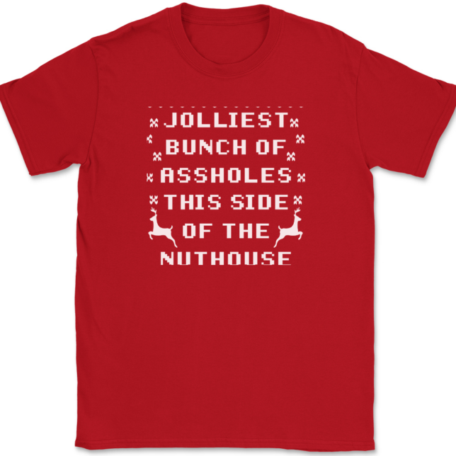 Jolliest Bunch of Assholes T-Shirt Mens Tee - Image 4