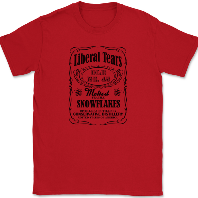 Liberal Tears T-Shirt Mens Tee - Image 4