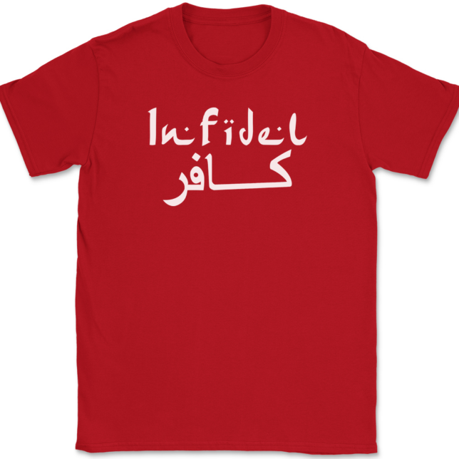 Infidel T-Shirt Mens Tee - Image 4