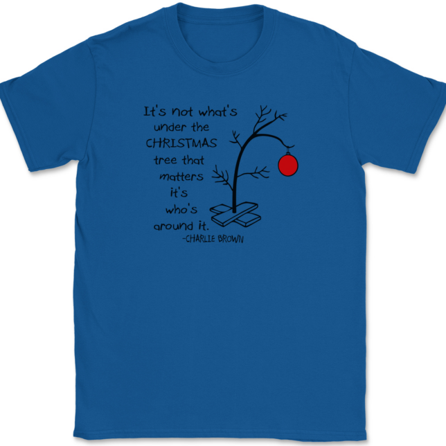 Charlie Brown Quote T-Shirt Mens Tee - Image 5