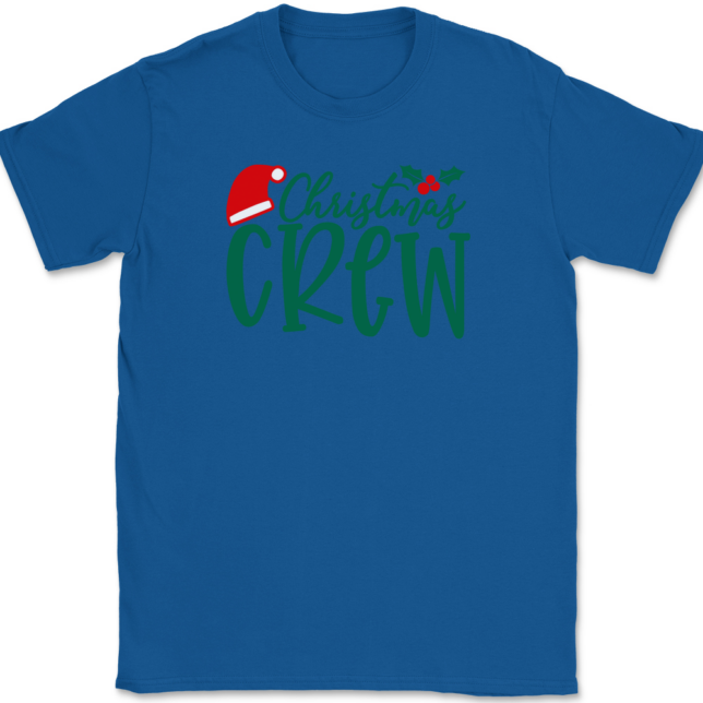 Christmas Crew T-Shirt Mens Tee - Image 5