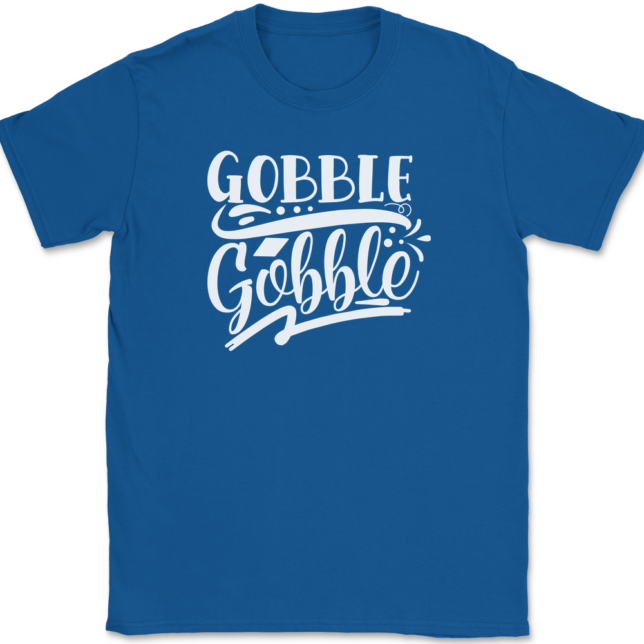 Gobble Gobble T-Shirt Mens Tee - Image 5