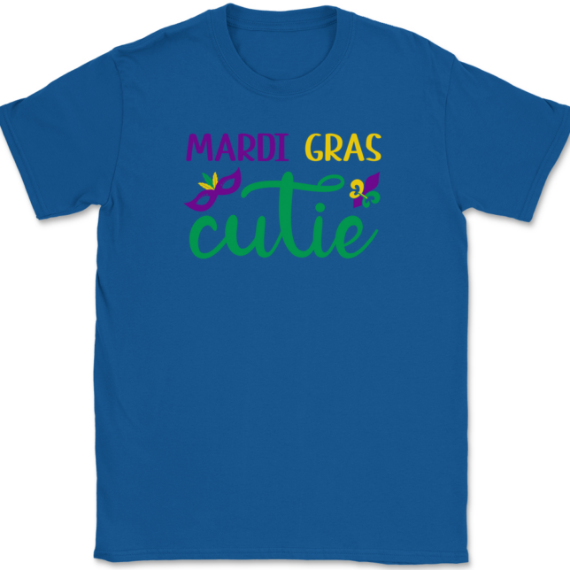 Mardi Gras Cutie T-Shirt Mens Tee - Image 5