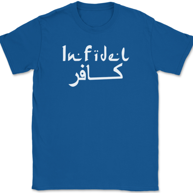 Infidel T-Shirt Mens Tee - Image 5