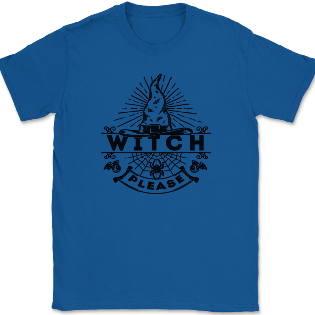 Witch Please T-Shirt Mens Tee - Image 5