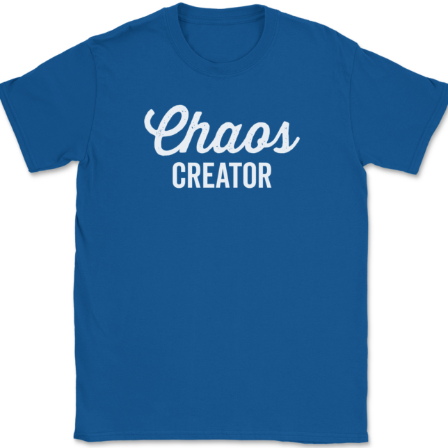 Chaos Creator T-Shirt Mens Tee - Image 5