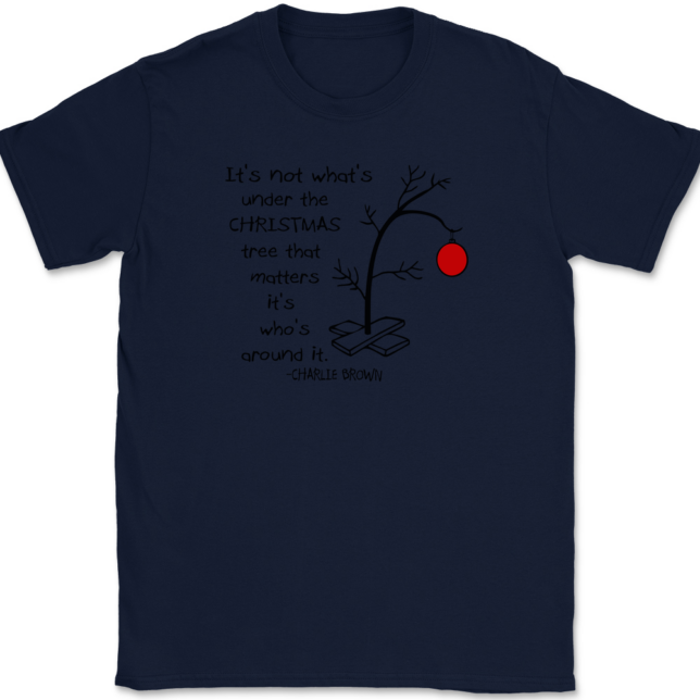 Charlie Brown Quote T-Shirt Mens Tee - Image 6