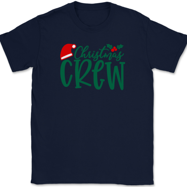 Christmas Crew T-Shirt Mens Tee - Image 6