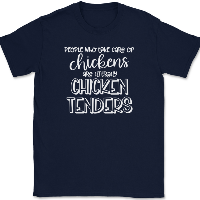 Chicken Tenders T-Shirt Mens Tee - Image 6