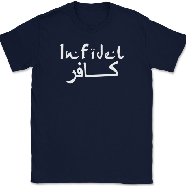 Infidel T-Shirt Mens Tee - Image 6