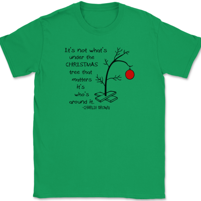 Charlie Brown Quote T-Shirt Mens Tee - Image 7