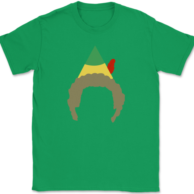 Buddy's Head The Elf T-Shirt Mens Tee - Image 7