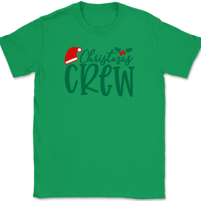 Christmas Crew T-Shirt Mens Tee - Image 7