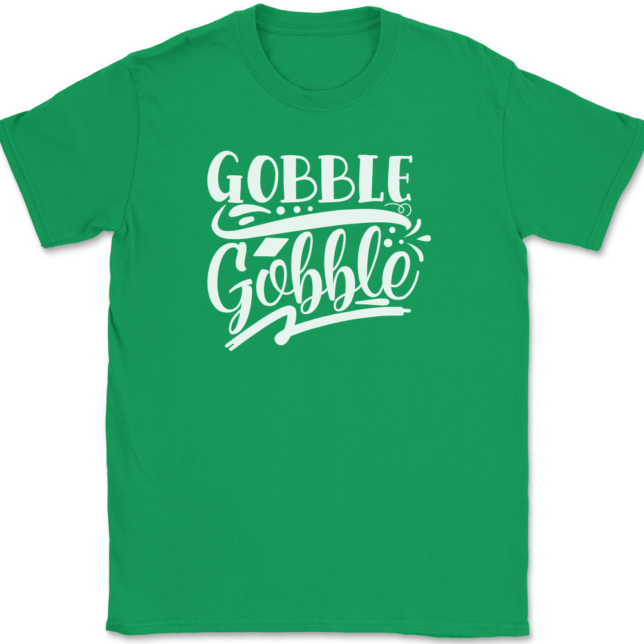 Gobble Gobble T-Shirt Mens Tee - Image 7