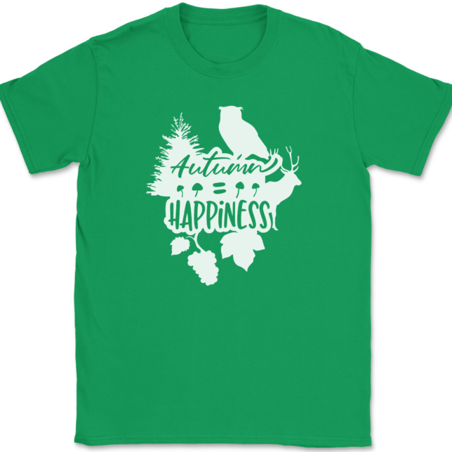 Autumn Happiness T-Shirt Mens Tee - Image 7