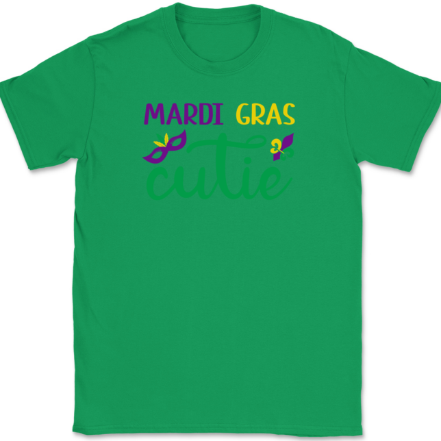 Mardi Gras Cutie T-Shirt Mens Tee - Image 7