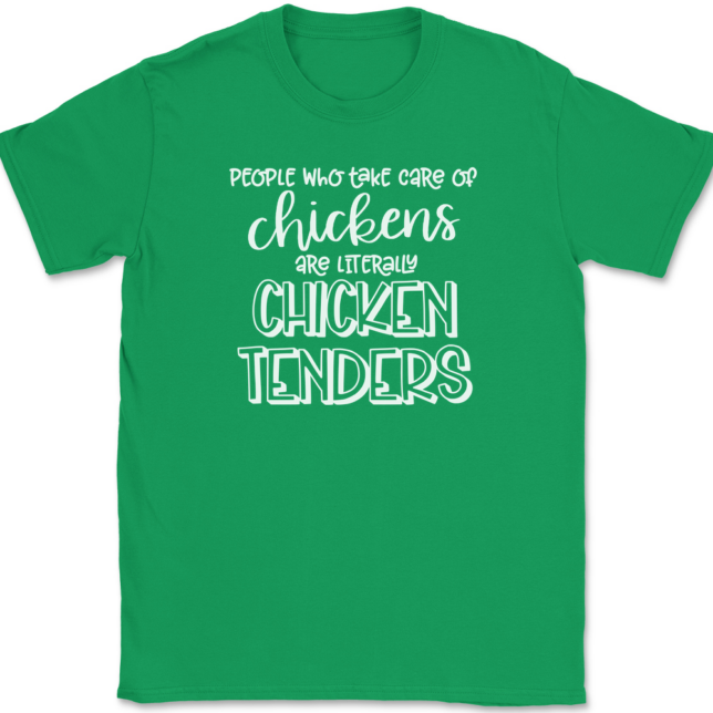 Chicken Tenders T-Shirt Mens Tee - Image 7