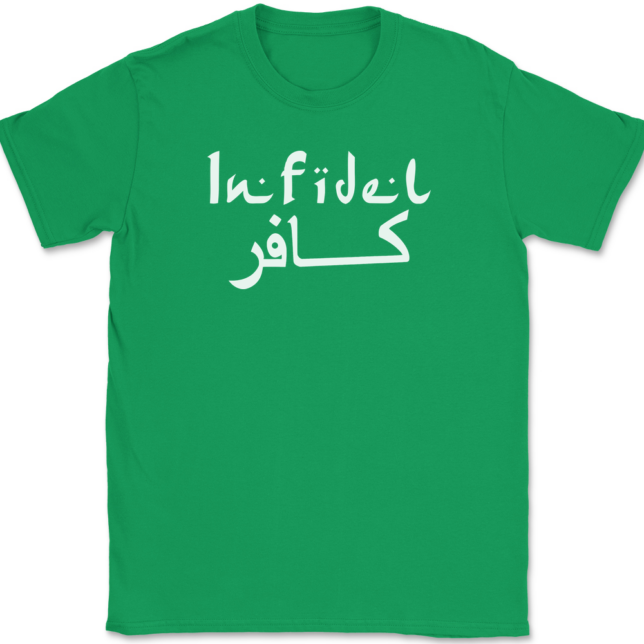 Infidel T-Shirt Mens Tee - Image 7