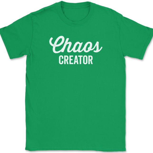 Chaos Creator T-Shirt Mens Tee - Image 7