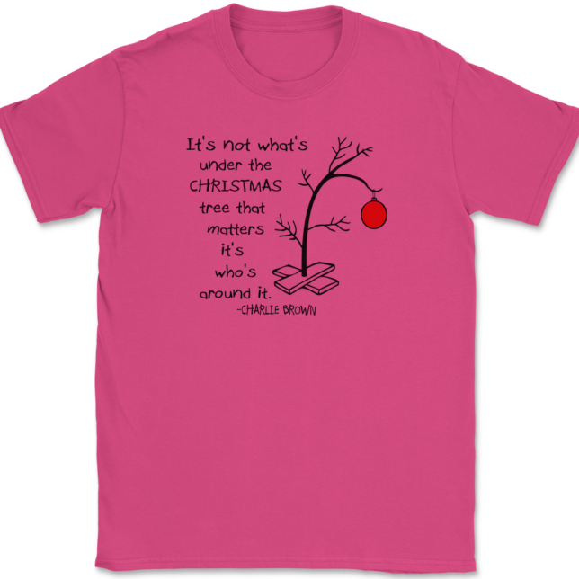 Charlie Brown Quote T-Shirt Mens Tee - Image 8