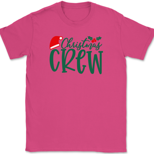 Christmas Crew T-Shirt Mens Tee - Image 8