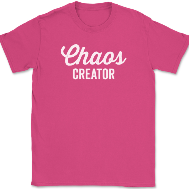 Chaos Creator T-Shirt Mens Tee - Image 8