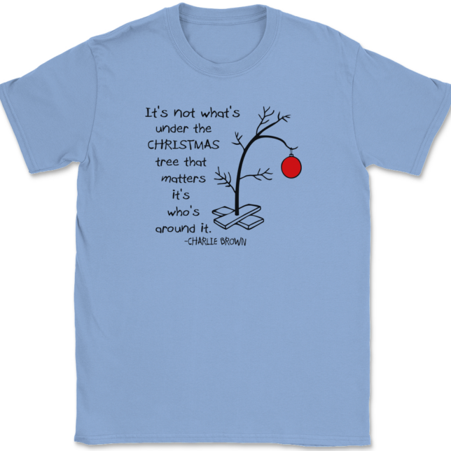 Charlie Brown Quote T-Shirt Mens Tee - Image 9