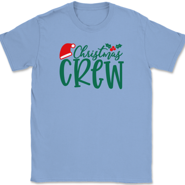 Christmas Crew T-Shirt Mens Tee - Image 9