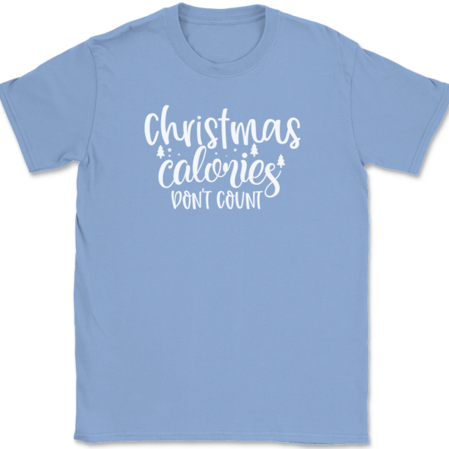 Christmas Calories Don't Count T-Shirt Mens Tee - Image 9