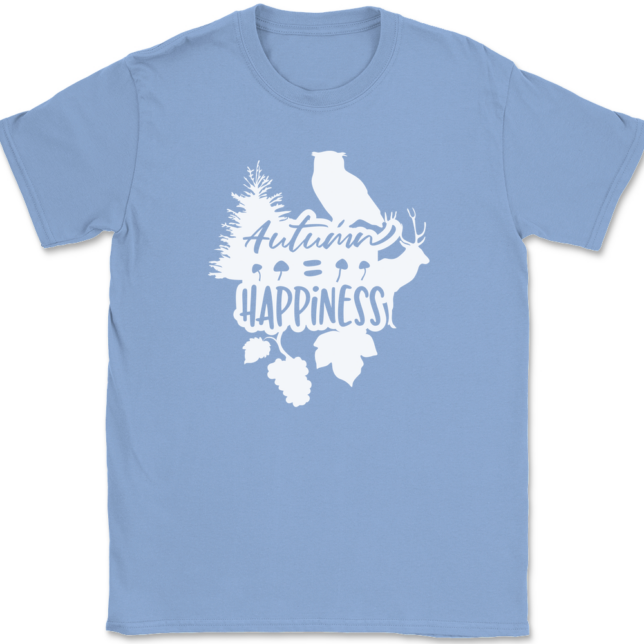 Autumn Happiness T-Shirt Mens Tee - Image 9