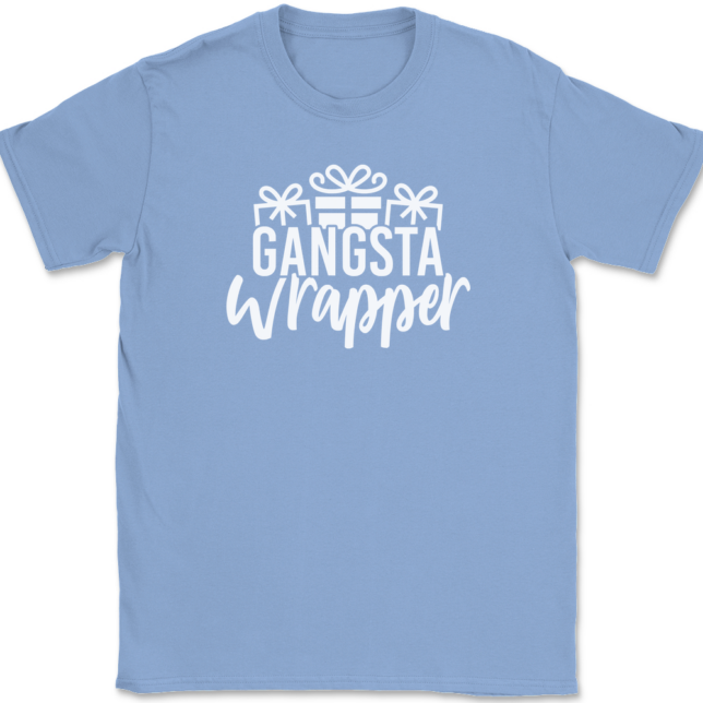 Gangsta Wrapper T-Shirt Mens Tee - Image 9