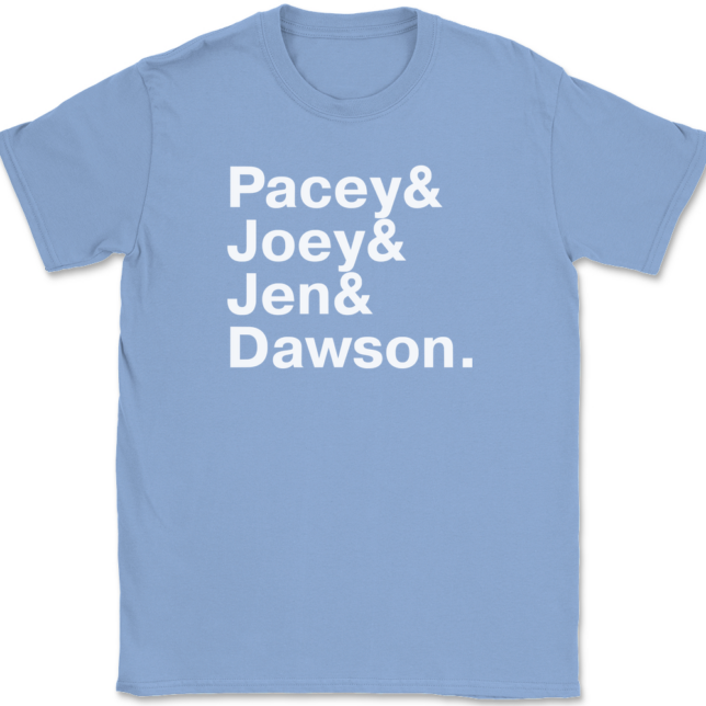 Dawson's Creek Names T-Shirt Mens Tee - Image 9