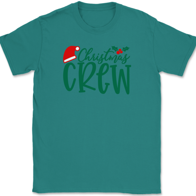 Christmas Crew T-Shirt Mens Tee - Image 10