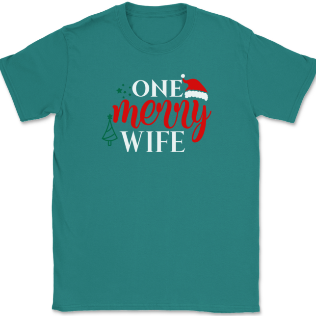 One Merry Wife T-Shirt Mens Tee - Image 10