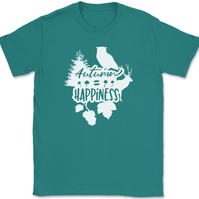 Autumn Happiness T-Shirt Mens Tee - Image 10