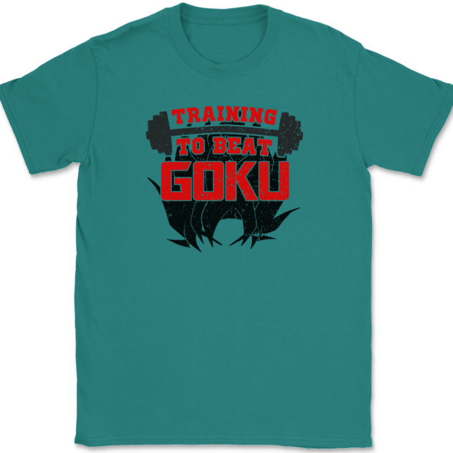 Training To Beat Goku T-Shirt Mens Tee - Image 10