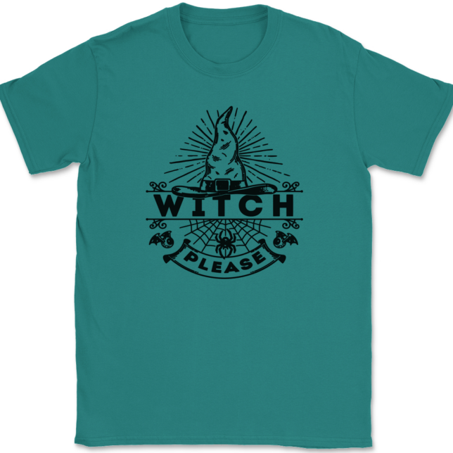 Witch Please T-Shirt Mens Tee - Image 10