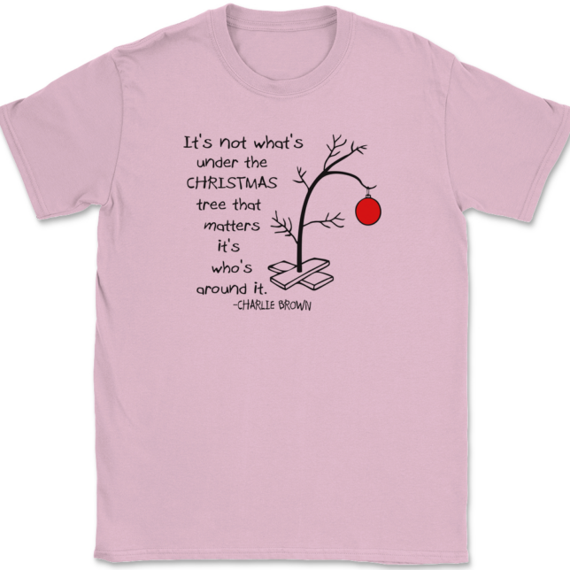 Charlie Brown Quote T-Shirt Mens Tee - Image 11