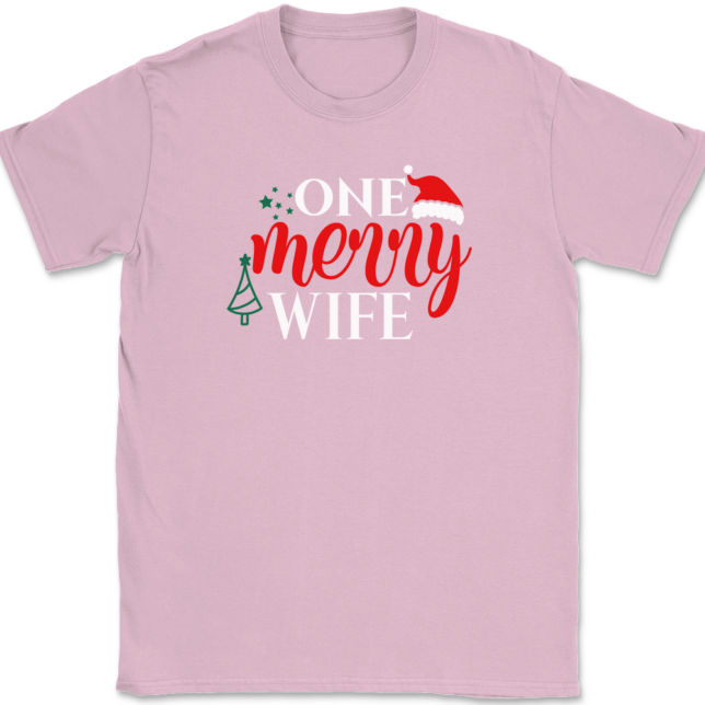 One Merry Wife T-Shirt Mens Tee - Image 11