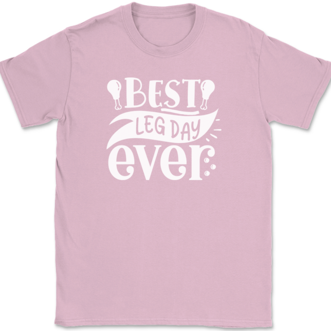 Best Leg Day Ever T-Shirt Mens Tee - Image 11