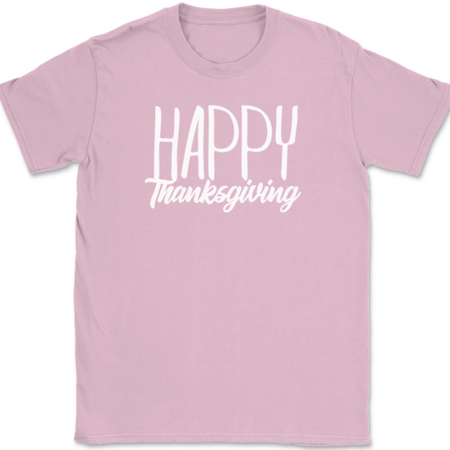 Happy Thankgiving T-Shirt Mens Tee - Image 11