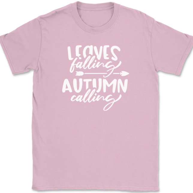 Leaves Falling Autumn Calling T-Shirt Mens Tee - Image 11