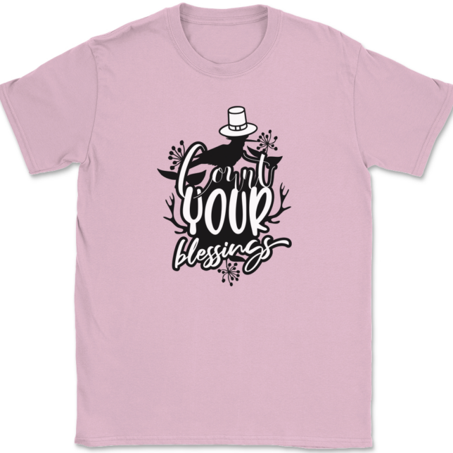 Count Your Blessings T-Shirt Mens Tee - Image 9