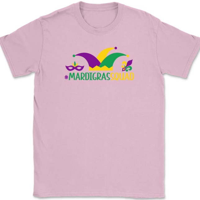 Mardi Gras Squad T-Shirt Mens Tee - Image 11