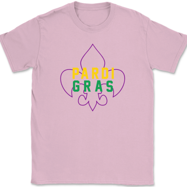 Mardi Gras Pardi Gras T-Shirt Mens Tee - Image 11