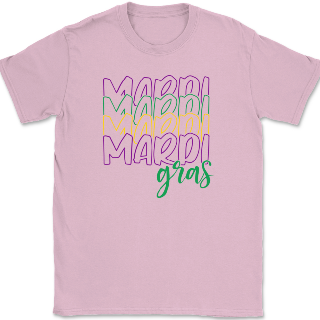 Mardi Mardi Mardi Mardi Gras T-Shirt Mens Tee - Image 11