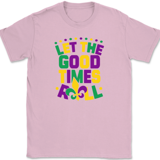 Let The Good Times Roll Mardi Gras T-Shirt Mens Tee - Image 11